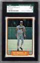Cal Ripken, Jr. 1982 Fleer Rookie Card #176- SGC Graded 88/ 8 Mint (Baltimore Orioles)