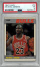 Michael Jordan 1987-88 Fleer Basketball Card #59- PSA Graded 5 EX (Chicago Bulls/2nd Year)