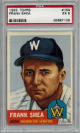 Frank Shea 1953 Topps Baseball Card #164- PSA Graded 5 EX (Washington Senators)