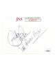 Richard Sterban signed 3x5 Index Card w/Oak Ridge Boys- JSA #LL60235