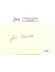 Joe Sewell signed 3X5 Index Card- JSA #LL60408 (Cleveland Indians/New York Yankees)