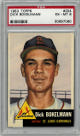 Dick Bokelmann 1953 Topps Baseball Card #204- PSA Graded 6 EX-MT (St. Louis Cardinals)