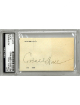 Cordell Hull signed 2.25x3.5 Cut Signature- PSA Encapsulated (Secretary of State/Senator)