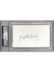 Lefty Grove signed 3x5 Index Card- PSA Encapsulated (Baseball HOF/A's/Red Sox)