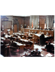 Whitney Harris signed 1945-46 WWll Nuremberg Trials Color 8x10 Photo PSA #AD38867- Prosecutor Military Tribunals RARE