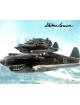 Stephen Bonner signed Vintage Color WWII 8x10 Photo- JSA #AC92717 (P-40 Ace Pilot/76th Ftr Sq./23rd Fighter Group China/Burma)