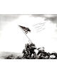 Major Norman Hatch signed WWII Vintage B&W 8x10 Photo- JSA #AC92788 - USMC/Iwo Jima