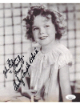Shirley Temple Black signed Vintage B&W 8x10 Photo To John Gibson & Family- JSA #AC92790