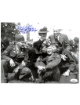 Melvin E. Biddle signed WWII Vintage B&W 8.5x11 Photo- JSA #AC92665- Medal of Honor/Battle of the Bulge