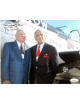Major Donald J. Strait signed WWII Vintage Color 8x10 Photo- JSA #AC92658- P-51 Mustang Double Ace Pilot/361st FT Group