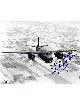 Col. Sanford "Sandy" Graves signed WWII Vintage USAF 8x10 Photo- JSA #AC92832- 451st Bomber Squadron
