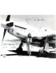 James "Jim" Brooks signed WWII Vintage B&W 8x10 Photo- JSA #AC92625- San Severino Italy 1944/P-51 Mustang Ace Pilot