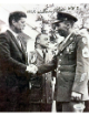 Wilburn Ross signed Vintage WWII B&W 8x10 Photo imperfect- JSA #AC92768- MOH WW2/JFK