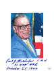 Paul Wiedorfer signed WWII Medal of Honor Color 8.5x11 Photo- JSA #AC92670- US Army 1944