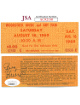 Penny Stallings Signed 1969 Woodstock Music & Art Fair JSAUltra Rare $8 Saturday One Day Full Unused Ticket August 16, 1969