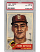 Jim Dyck 1953 Topps Baseball Card #177- PSA Graded 6 EX-MT (St. Louis Browns)