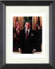 Ronald Reagan unsigned 8X10 Photo Custom Framing- 40th President/POTUS