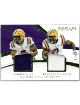 Leonard Fournette & Derrius Guice 2018 Panini Immaculate Collection Player Worn Relic Card #10- 10/99 (LSU Tigers)