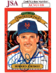 Howard Johnson signed 1989 Donruss Diamond Kings Card #18- JSA #AC92118 (On Card Auto/New York Mets)