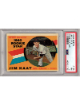 Jim Kaat 1960 Topps Baseball Rookie Star Card (RC) #136- PSA Graded 7 NM (Washington Senators)