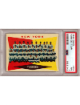 1960 Topps New York Yankees Team Checklist Baseball Card #332- PSA Graded 7 NM