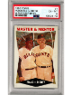 Willie Mays/Bill Rigney 1960 Topps Master & Mentor Baseball Card #7- PSA Graded 6 EX-MT (San Francisco Giants)