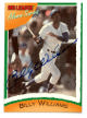Billy Williams signed 1996 Big League Alumni Series Certified Auto Card- COA (Chicago Cubs)