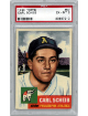 Carl Scheib 1953 Topps Baseball Card #57- PSA Graded 6 EX-MT (Philadelphia Athletics)