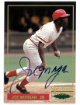 Joe Morgan signed 1993 Spectrum Diamond Club On Card Auto #2 (MLBPA/Cincinnati Reds)