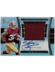 Samaje Perine signed 2017 Panini Select Auto/Patch Rookie Card (RPA/RC) #JM-SP- 97/99 (Commanders/49ers)