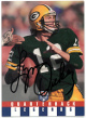 Lynn Dickey signed 1991 QB Legends Team NFL On Card Auto #9- COA (Green Bay Packers)