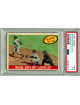 Stan Musial 1959 Topps Raps Out 3000th Hit Baseball Card #470- PSA Graded 7 NM (St. Louis Cardinals)