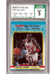 Michael Jordan 1988-89 Fleer Stickers Card #7- CSG Graded 5 Excellent (Chicago Bulls)