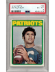 Jim Plunkett 1972 Topps Football Rookie Card (RC) #65- PSA Graded 6 EX-MT (New England Patriots)