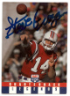 Steve Grogan signed 1991 QB Legends Team NFL On Card Auto #17- COA (New England Patriots)