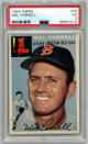Mel Parnell 1954 Topps Baseball Card #40- PSA Graded 3 VG (Boston Red Sox)