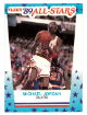 Michael Jordan 1989-90 Fleer All-Stars NBA Sticker Card #3 (Chicago Bulls)