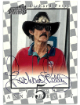 Richard Petty signed 1997 Pinnacle Action Racing 5th Anniversary NASCAR On Card Auto #FA1