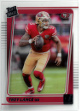 Trey Lance 2021 Panini Clearly Donruss Rated Rookie Card (RC) #54 (San Francisco 49ers)