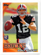 Colt McCoy 2010 Topps Rookie Card (RC) #149 (Browns/Texas)