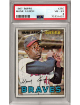 Hank Aaron 1967 Topps Baseball Card #250- PSA Graded 4 VG-EX (Atlanta Braves)
