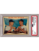 Mickey Mantle & Clete Boyer 1960 Topps Rival All Stars Baseball Card #160- PSA Graded 2 Good