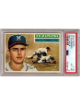 Eddie/Ed Mathews 1956 Topps Baseball Card #107 Gray Back- PSA Graded 6 EX-MT (Centered/Milwaukee Braves)