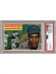Ernie Banks 1956 Topps White Back Baseball Card #15- PSA Slabbed Authentic (Chicago Cubs)