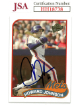 Howard Johnson signed 2005 Topps Baseball On Card Auto #49- JSA #HH18738 (New York Mets)