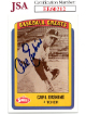 Carl Erskine signed 1990 Swell Baseball Greats On Card Auto #36- JSA #EE60212 (Dodgers)