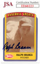 Ralph Branca signed 1990 Swell Baseball Greats On Card Auto #133- JSA #EE60223 (Brooklyn Dodgers)