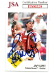 Javy Lopez signed 2003 Fleer Tradition Baseball On Card Auto #181- JSA #EE60220 (Atlanta Braves)