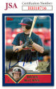 Brian McCann signed 2003 Topps Baseball Rookie On Card Auto (RC) #T209- JSA #HH18716 (Atlanta Braves)