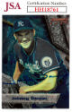 Johnny Damon signed 1994 Bowman's Best Baseball Rookie On Card Auto (RC) #41- JSA #HH18761 (Kansas City Royals)